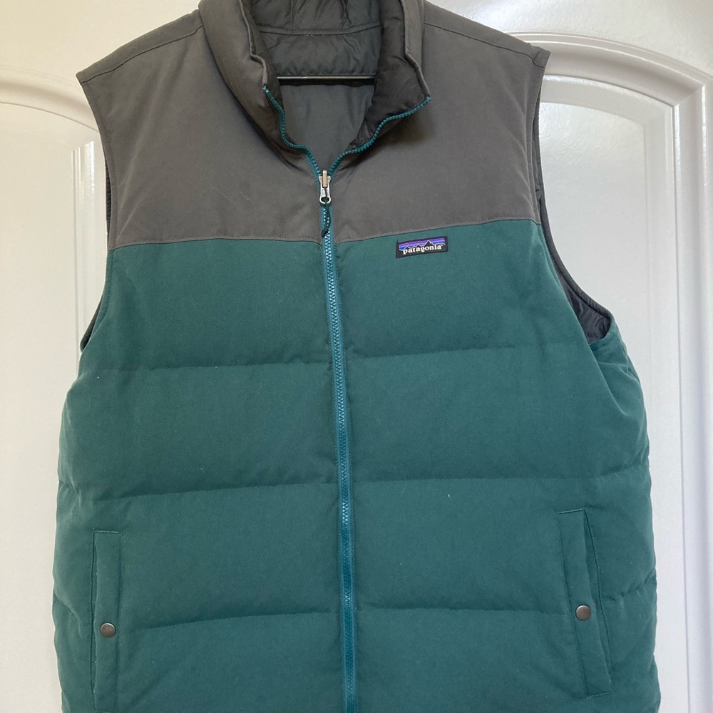 Patagonia Men's reversible BIVY down vest